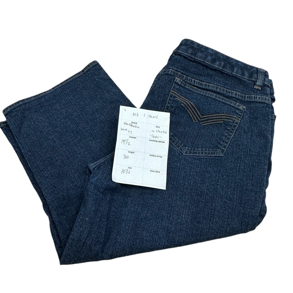 Van Heusen denim stretch capris ‎ Size 10